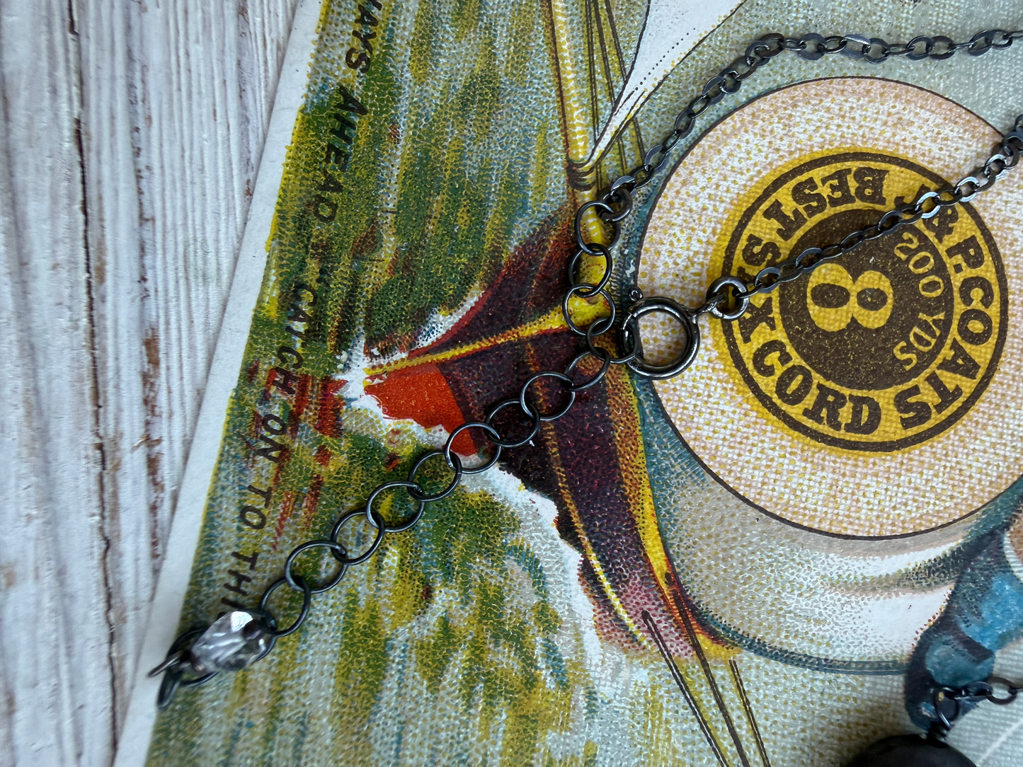 Pavé diamond anchor nautical necklace.  16.25-18”.